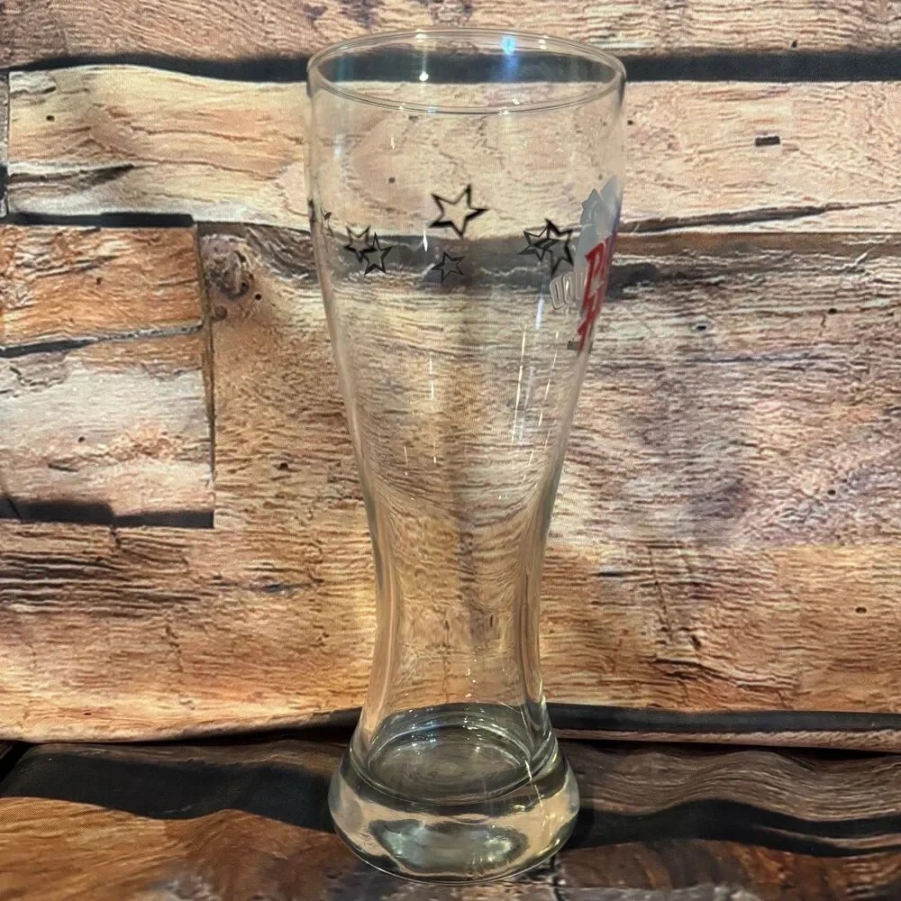 Planet Hollywood San Antonio Pilsner Glass Clear Restaurant Memorabilia